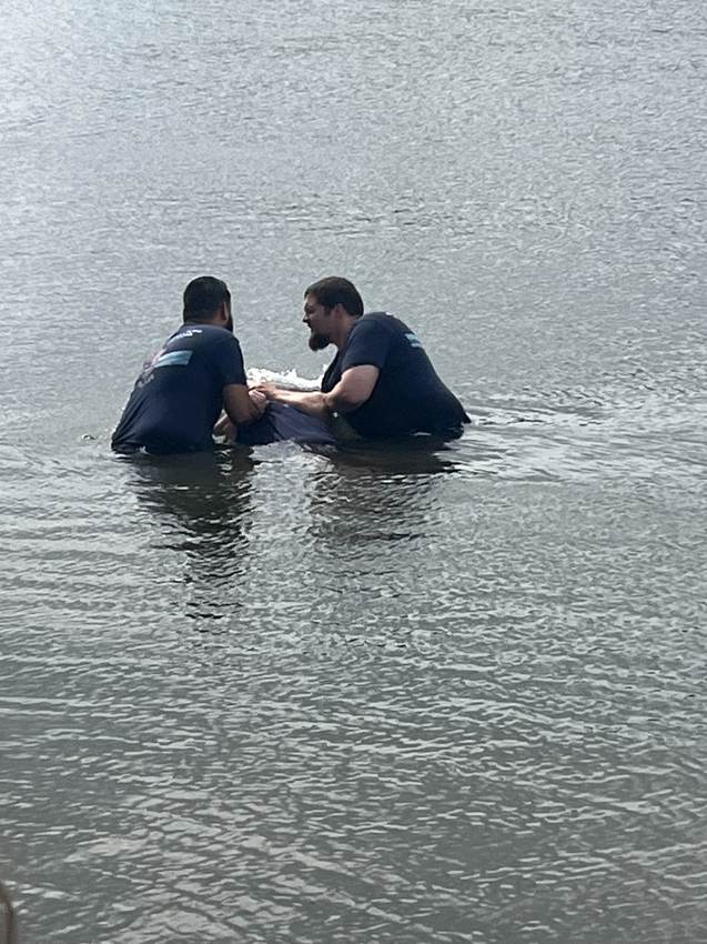 A baptism in the heartland
