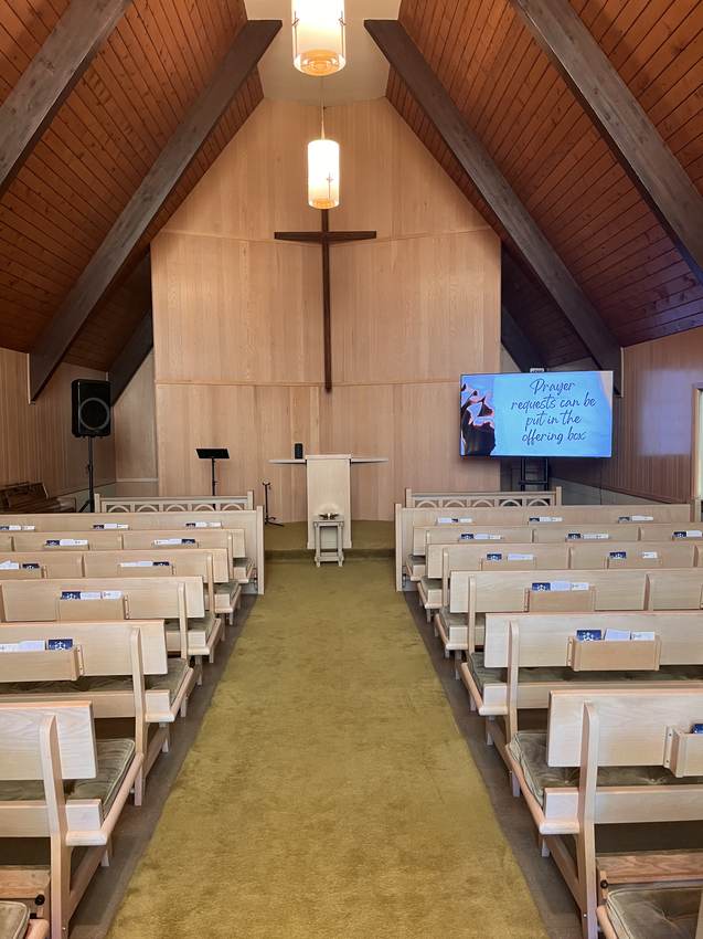 Inside the sanctuary